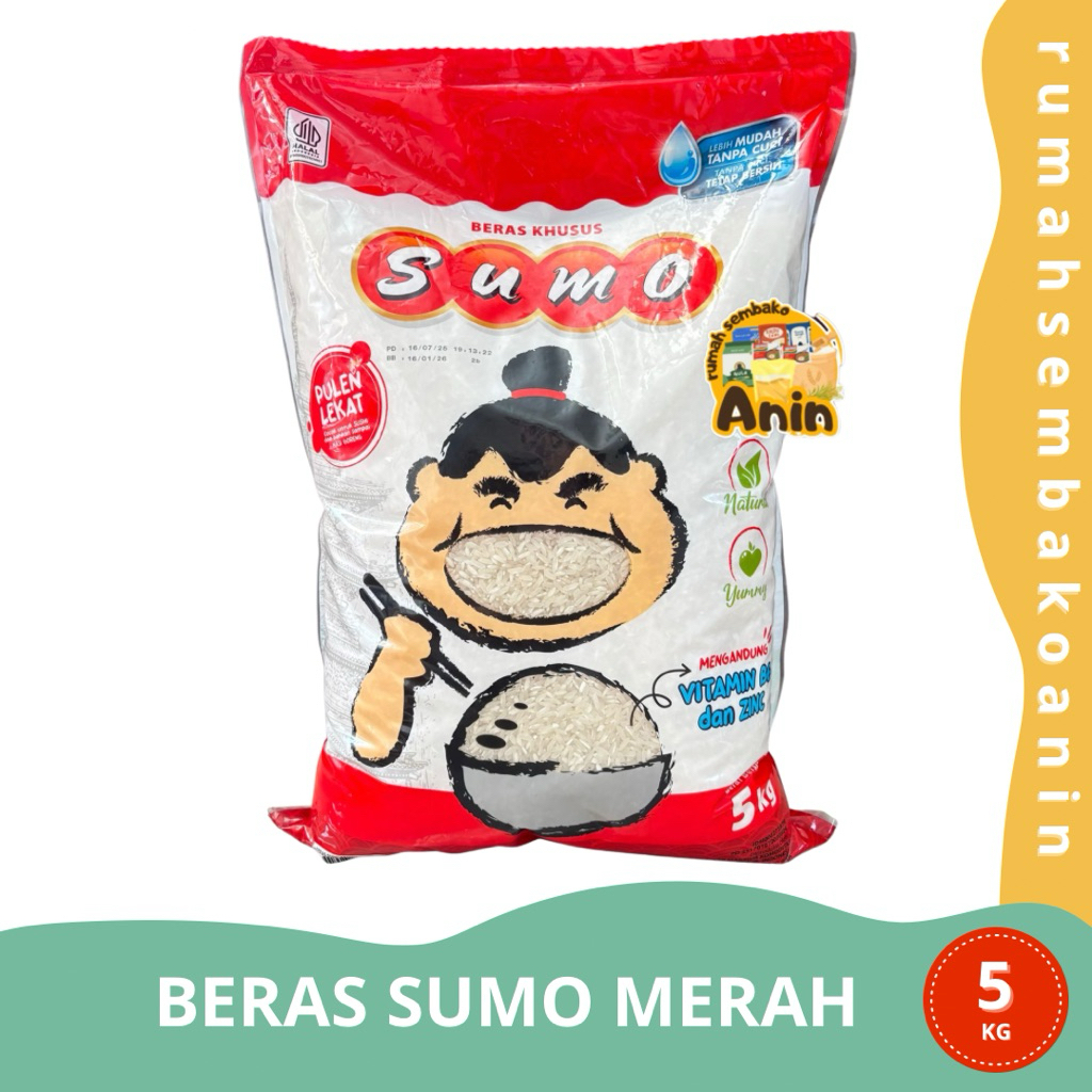 Beras Sumo / Beras Sumo Premium / Beras Sumo Merah / Beras Sumo Kuning