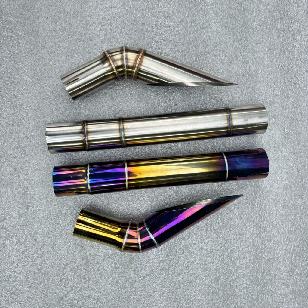 Knalpot traktor universal Kubota Yanmar Tf65 Tf75 Tf85 Rd65