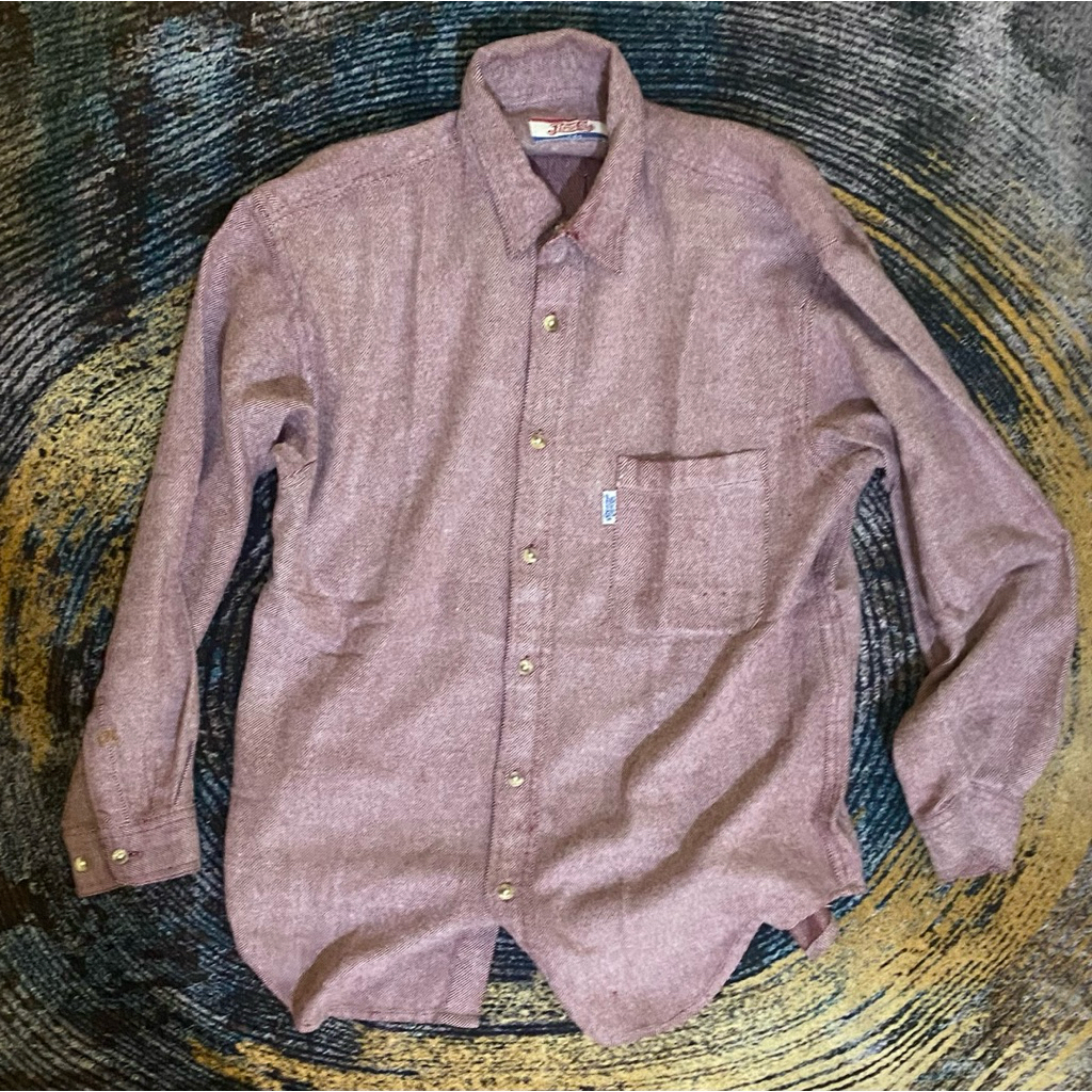 Preloved Kemeja PepsiCola Flannel Tebel size M