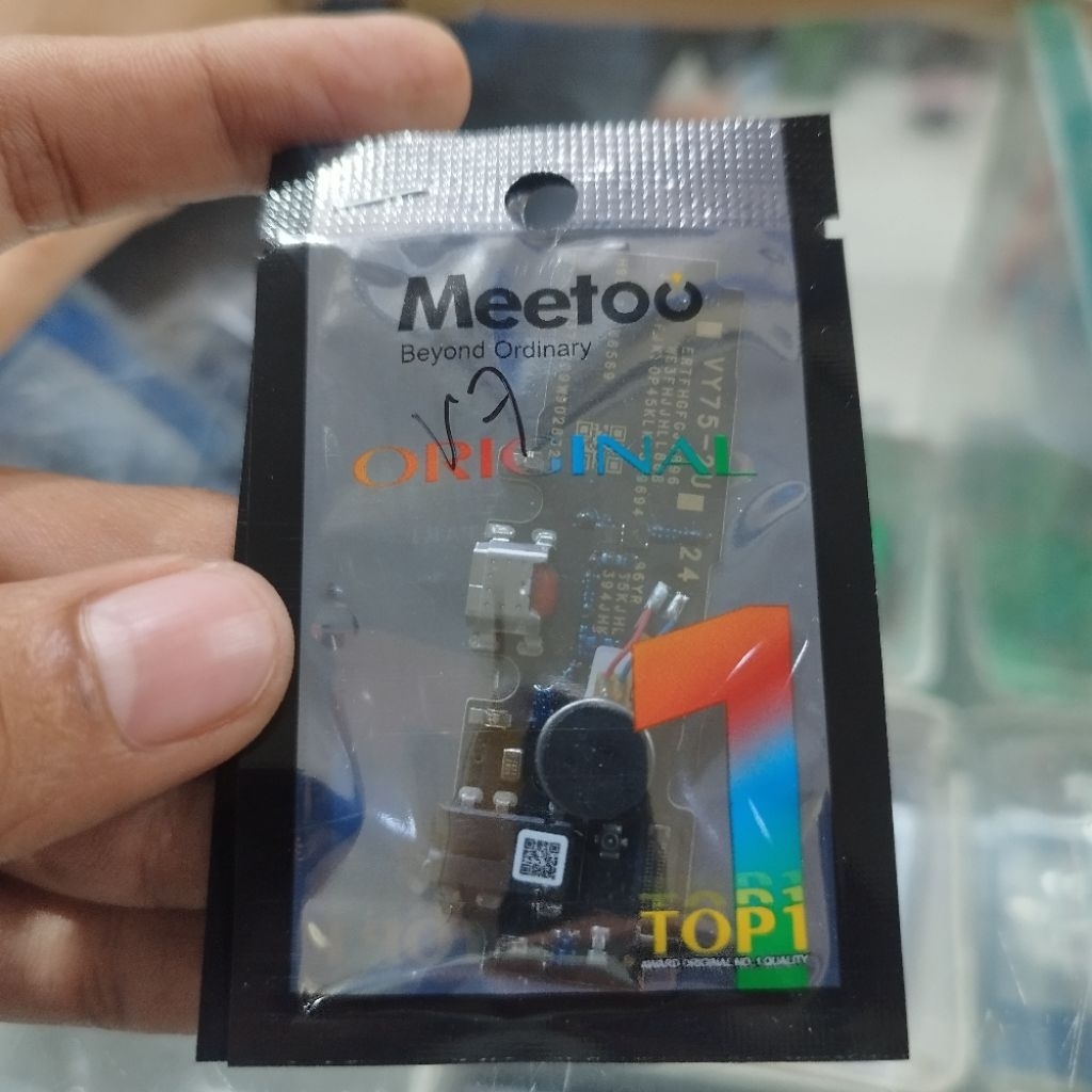 ORIGINAL Meetoo Pcb Cas / Board Cas / Papan Cas Vivo V7 / Vivo 1718 / Vivo Y75 Udah Ada Aisi/+iC