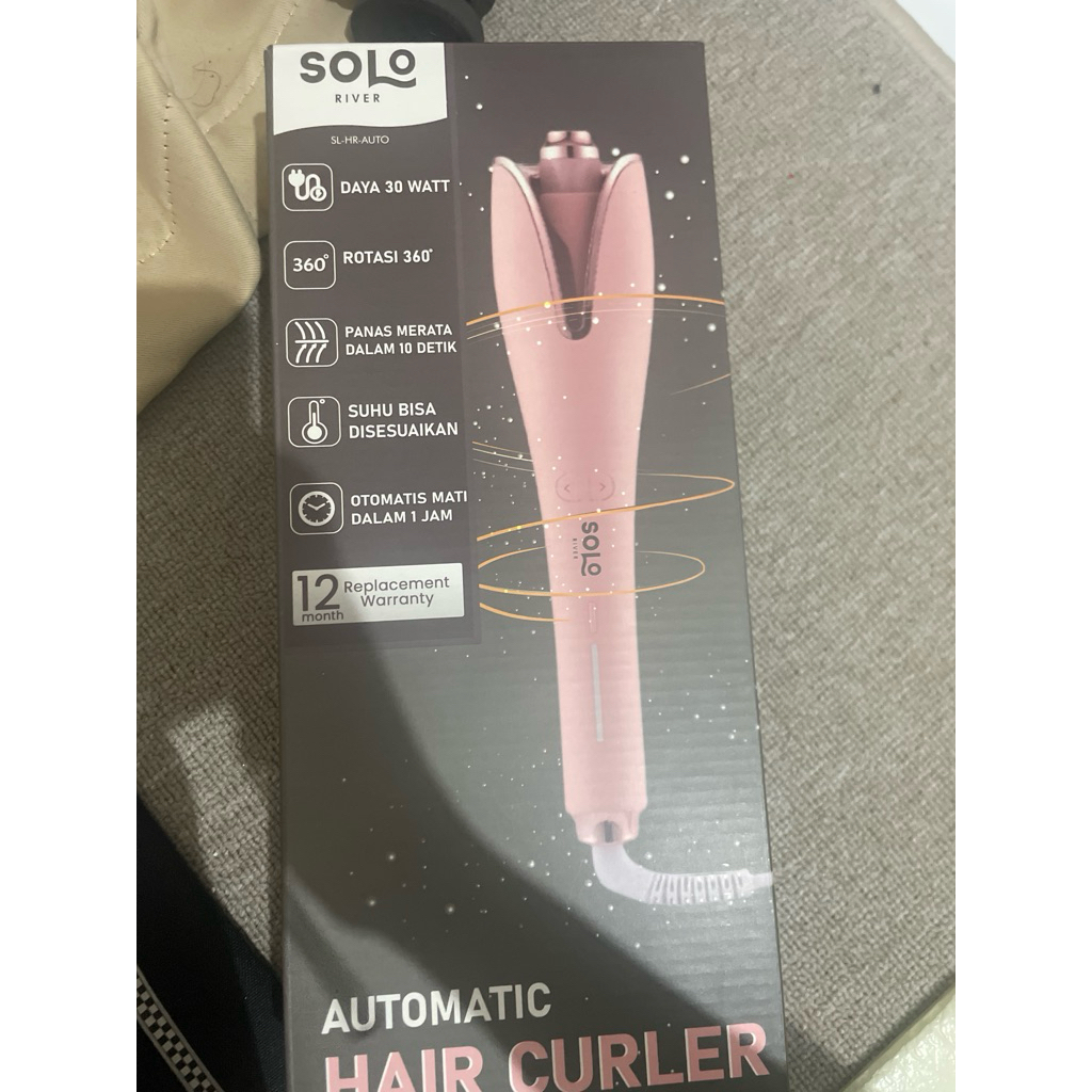 Solo River Automatic Hair Curler Catokan Keriting Rambut