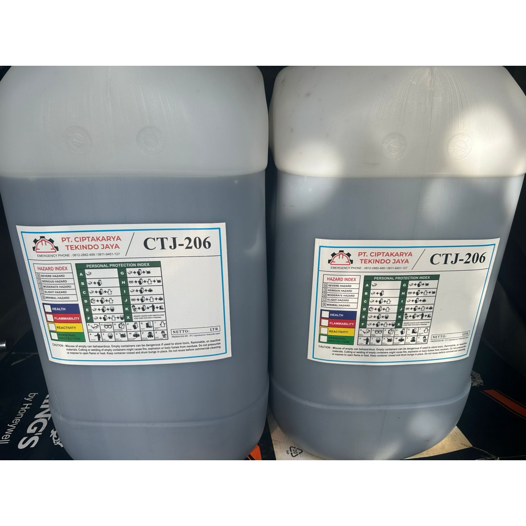 Water treatment boiler CTJ-206, chemical boiler anti kerak dan karat.