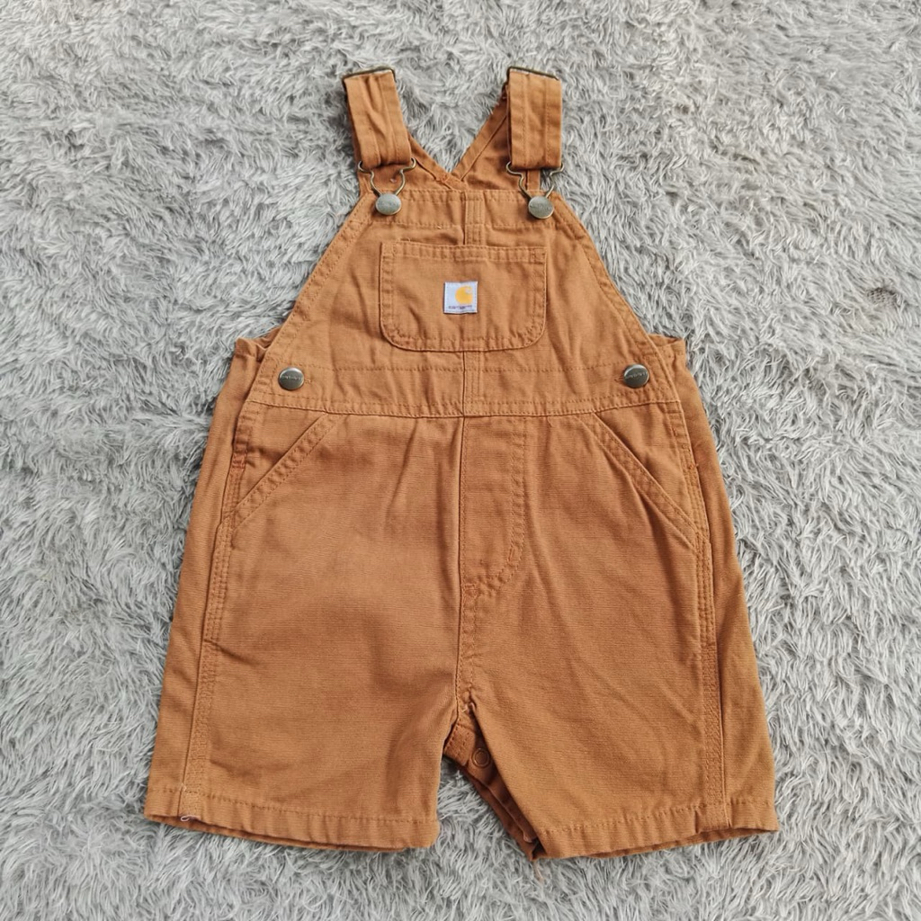 Cleverbright - overall bib carhartt baby kids pendek