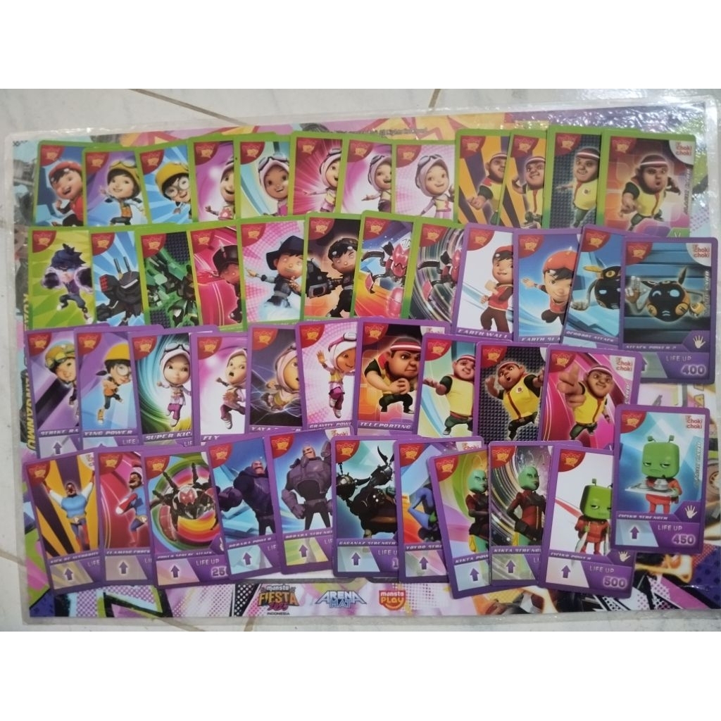 Magic Card BoBoiBoy 2016 Choki-choki