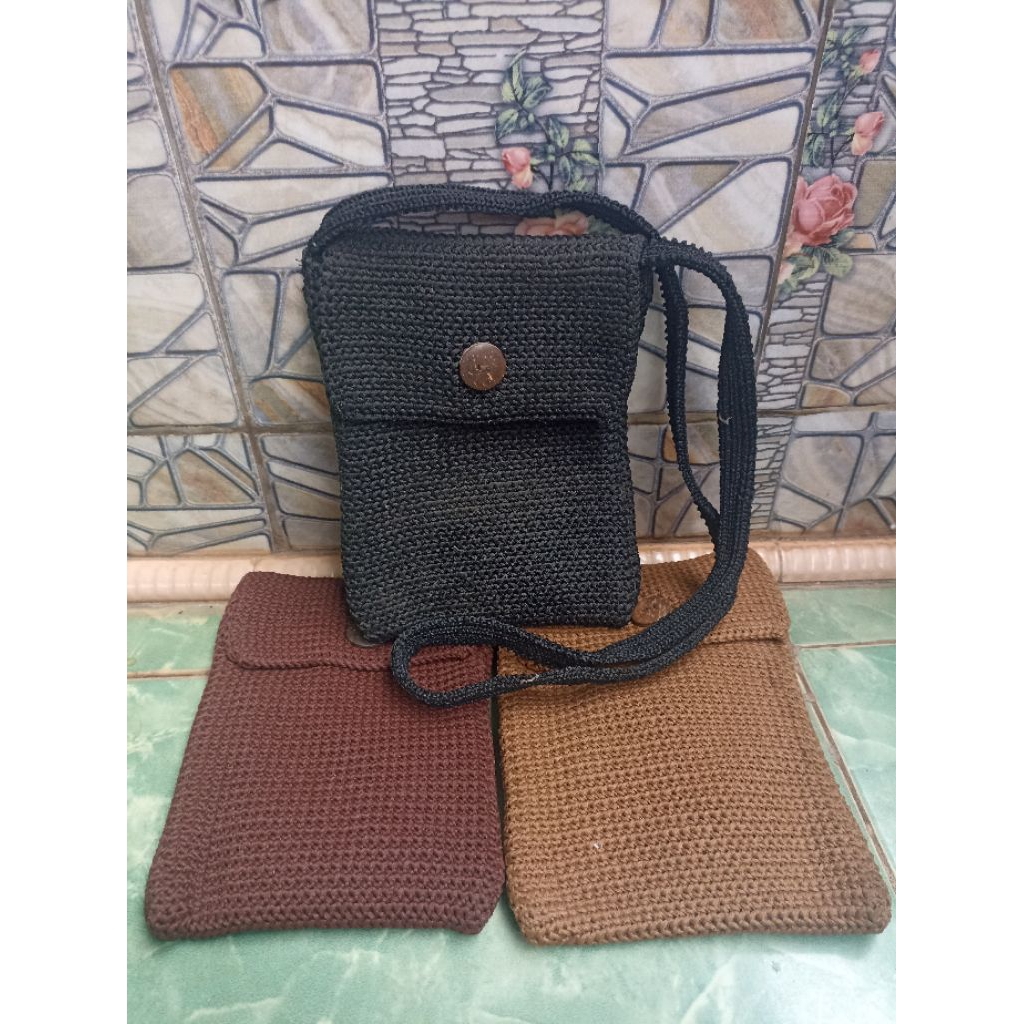 Tas Rajut Pria Wanita Diskon COD