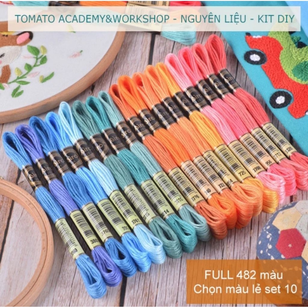 Benang Sulam AIRO (Tiruan DMC)