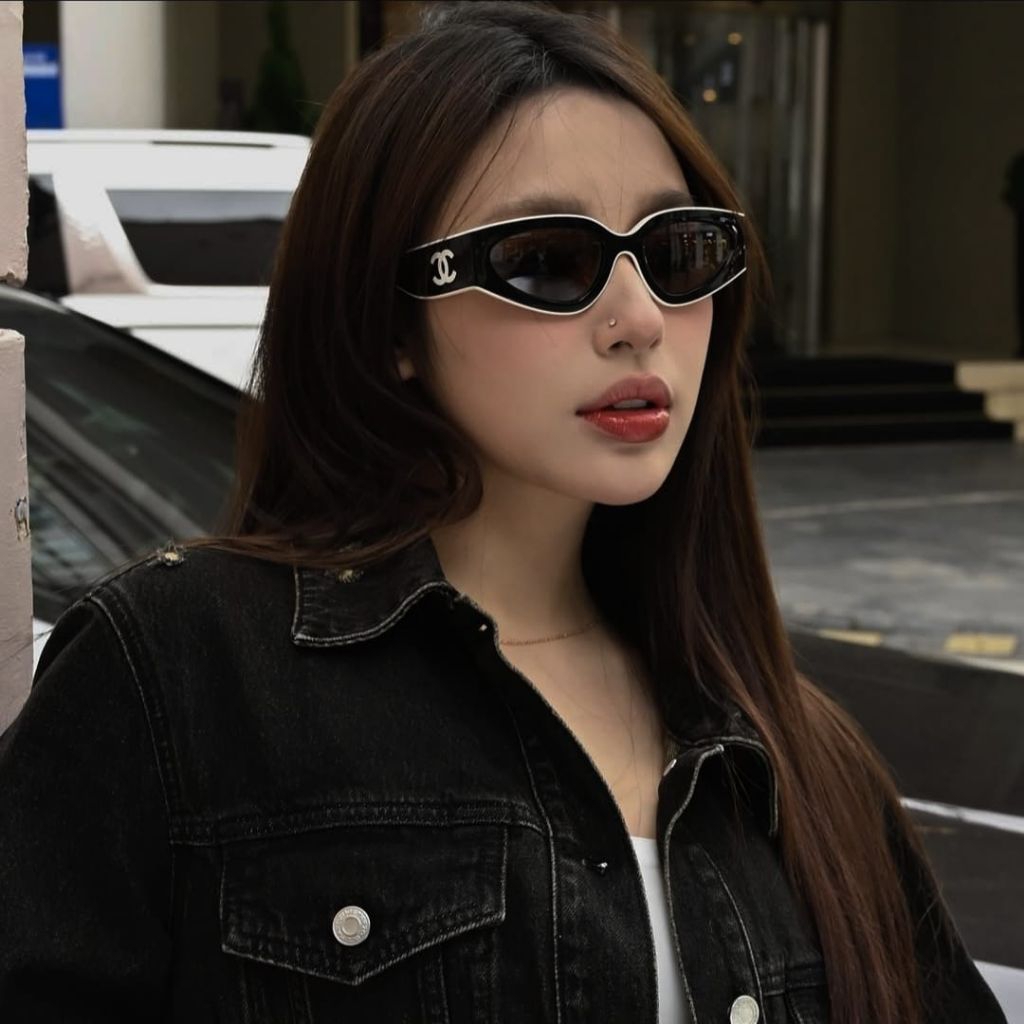 Kacamata Wanita Fashion Branded Chnel New Original Box