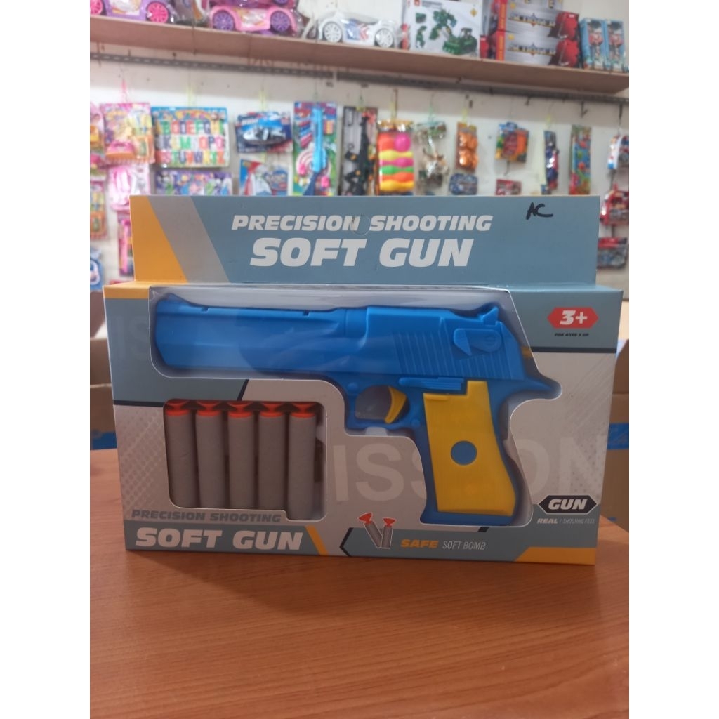 mainan soft gun