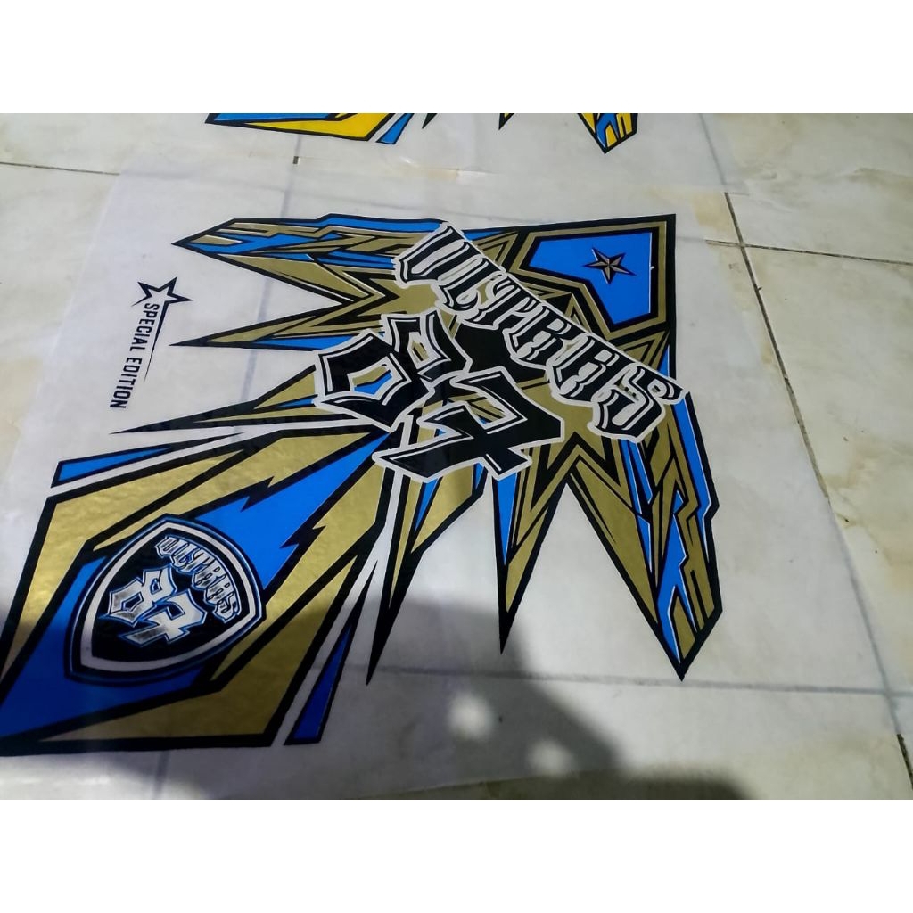 KERTAS LAYANGAN SABLON 3 WARNA