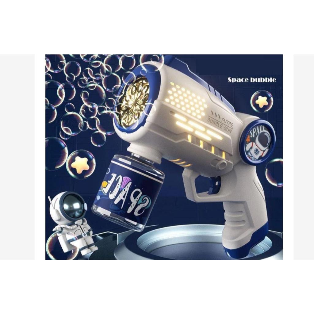 Mainan Gelembung Pistol Bubble Sabun Otomatis Anak Besar Tembakan Balon Kado Ulang Tahun