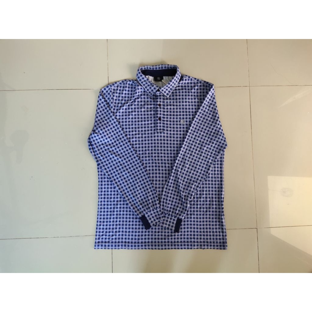 Baju polo Bogner golf lengan panjang size L