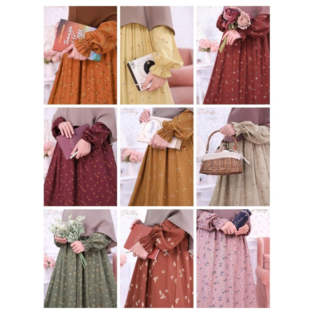 Reject Sale Ditsy Nightgown size S M L XL