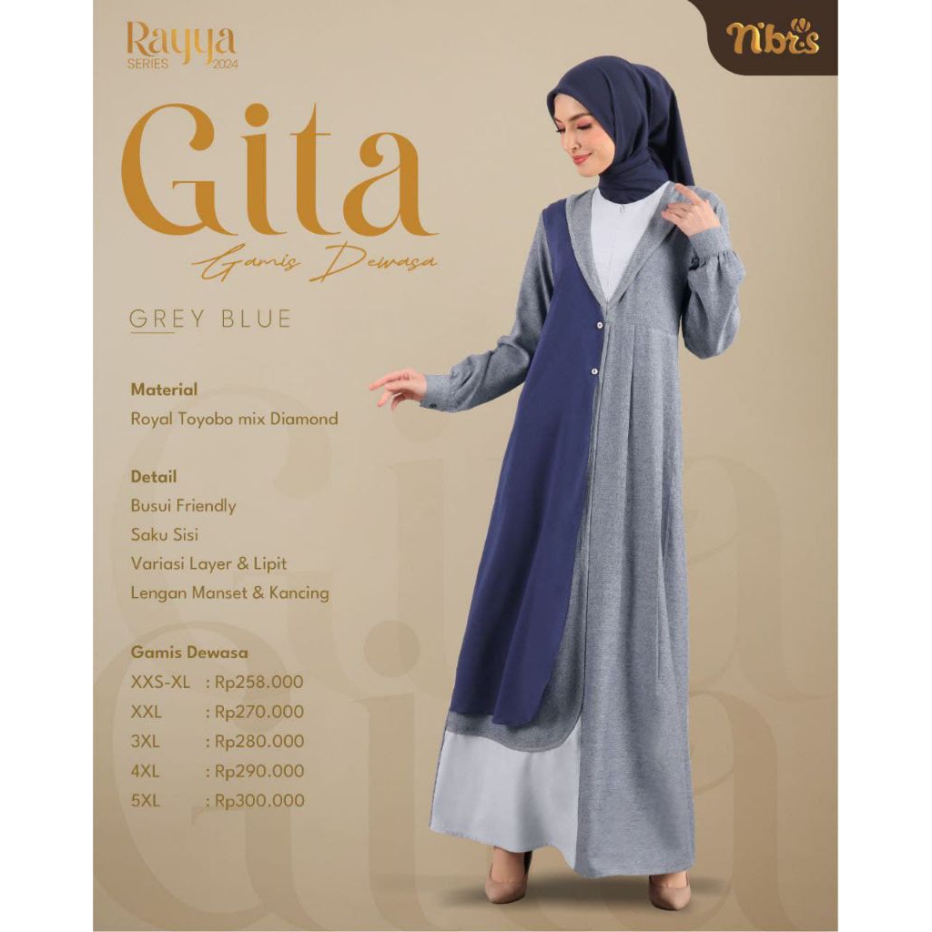 Gamis NB Gita Dress
