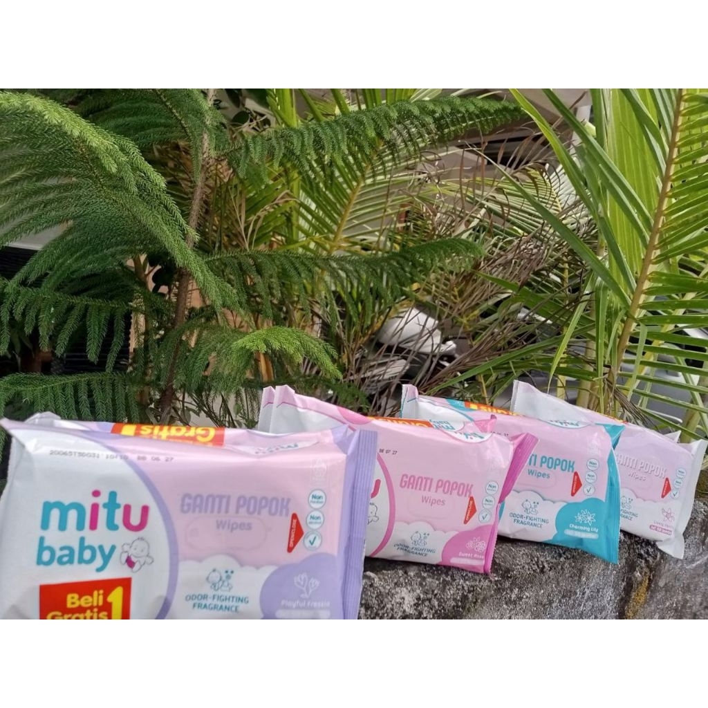 mitu baby wipes tisu basah mer mitu tisu basah bayi