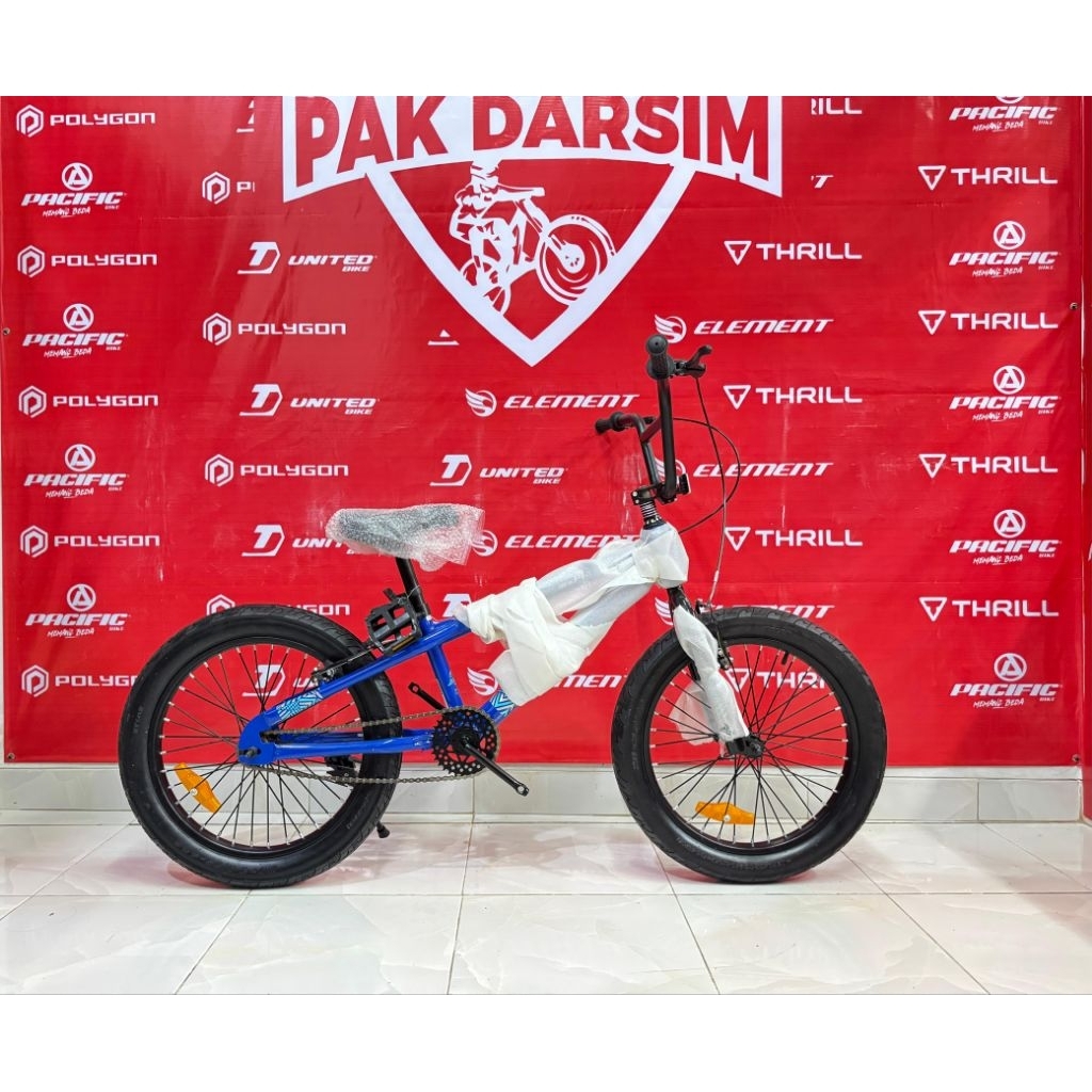 Sepeda BMX New Phoenix 20 full bearing ban besar 3.0