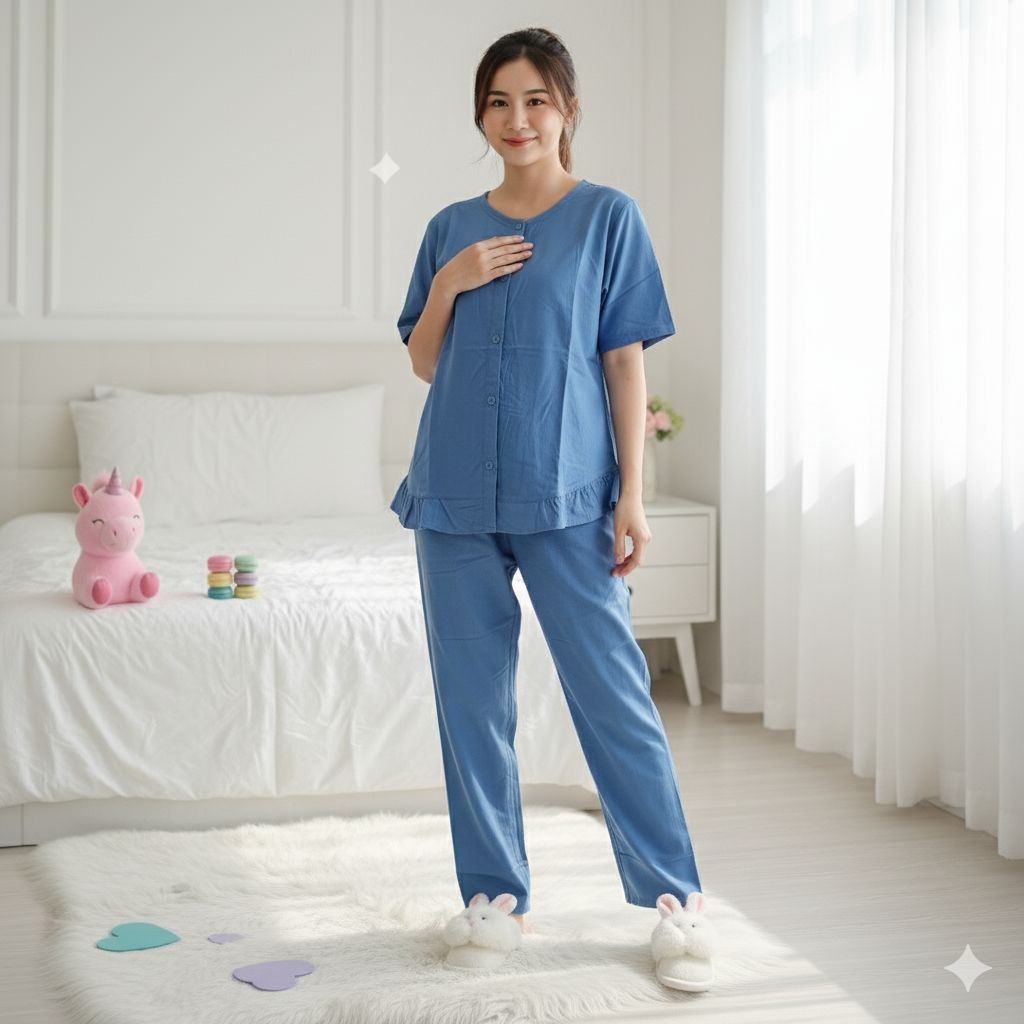 Setelan CP Rayon Twill Premium All Size Busui Friendly