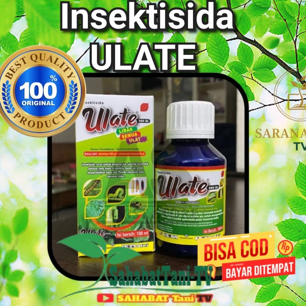 Ulate 550 SL 250 ml – Obat Hama Ulat dan Serangga pada Tanaman