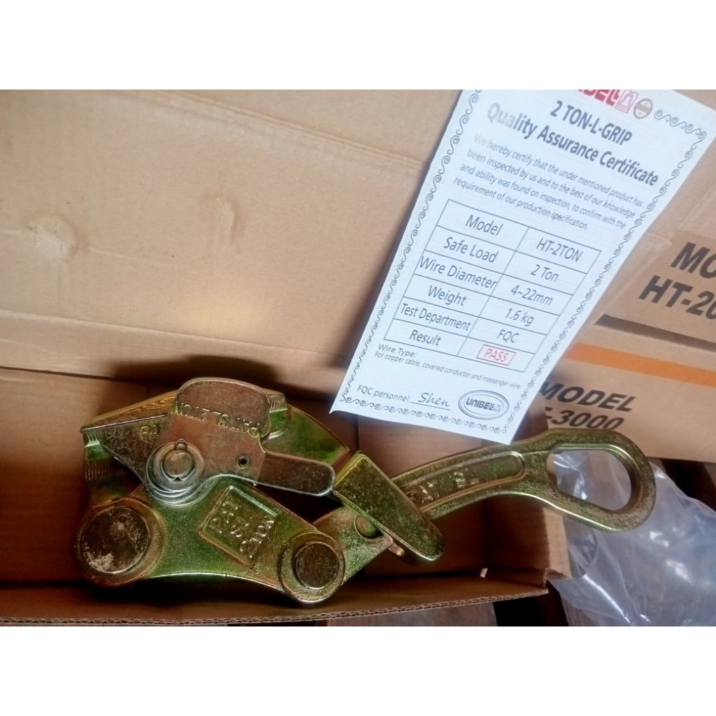Wire Grip Unibell HT 2Ton