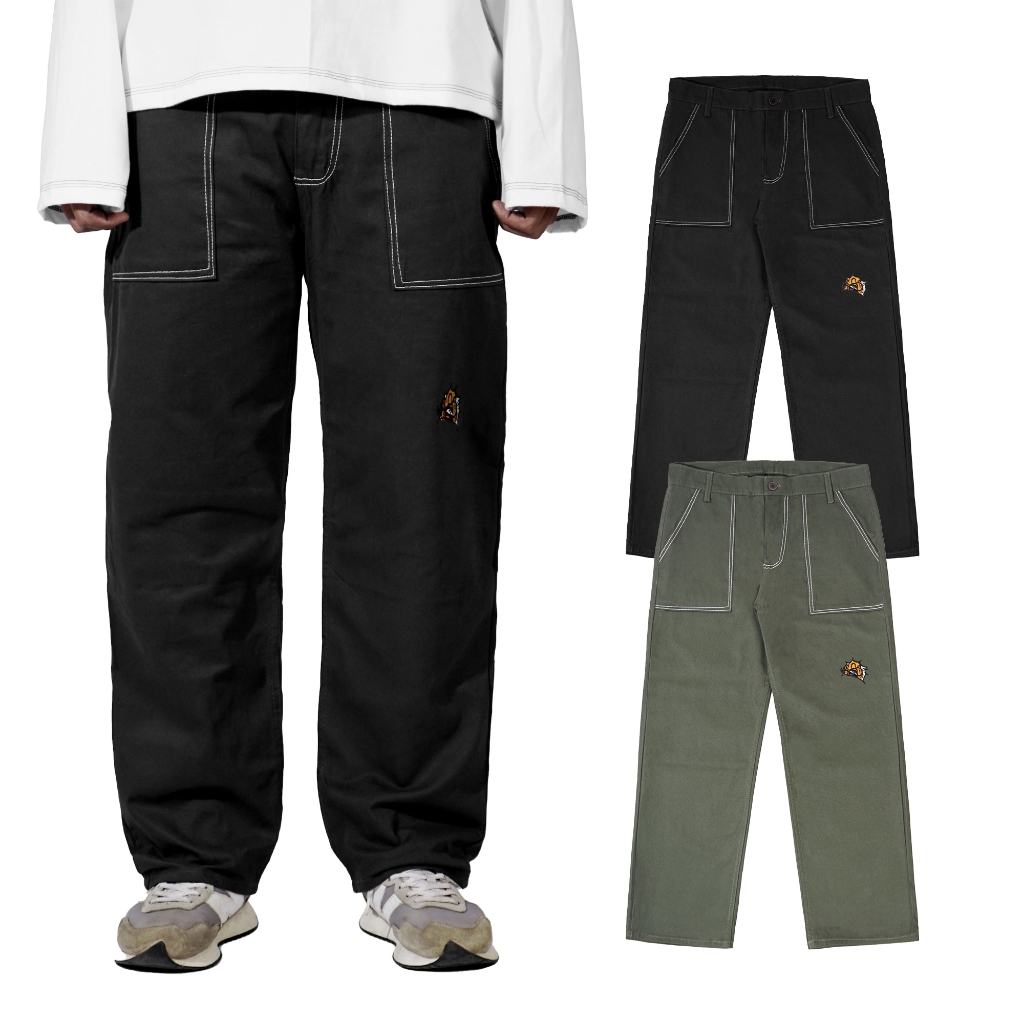 Heuvel Tribe Fatigue Pants Leone Black/Olive
