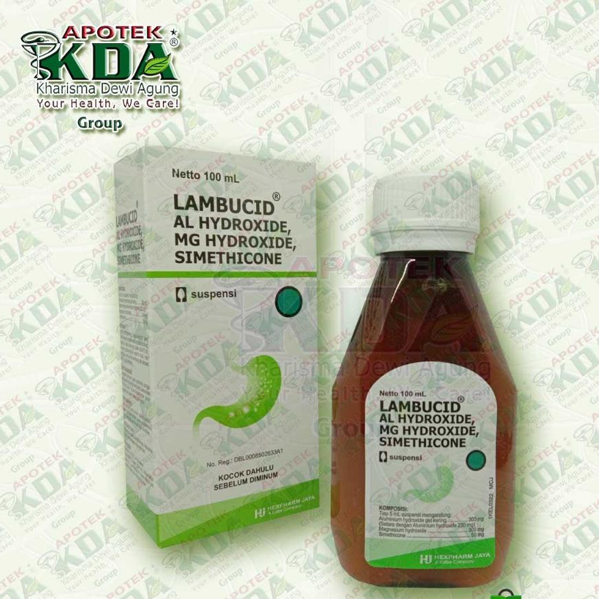 LAMBUCID 100 ML | OBAT SAKIT MAAG