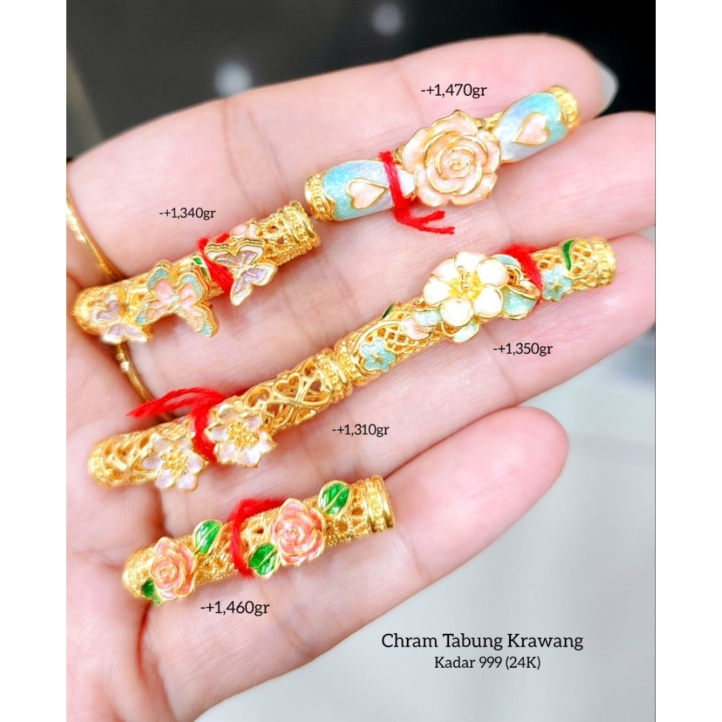 CHRAM EMAS KADAR 999 (24K)