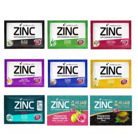 SAMPO ZINC SACHET / 1 RENCENG ISI 12