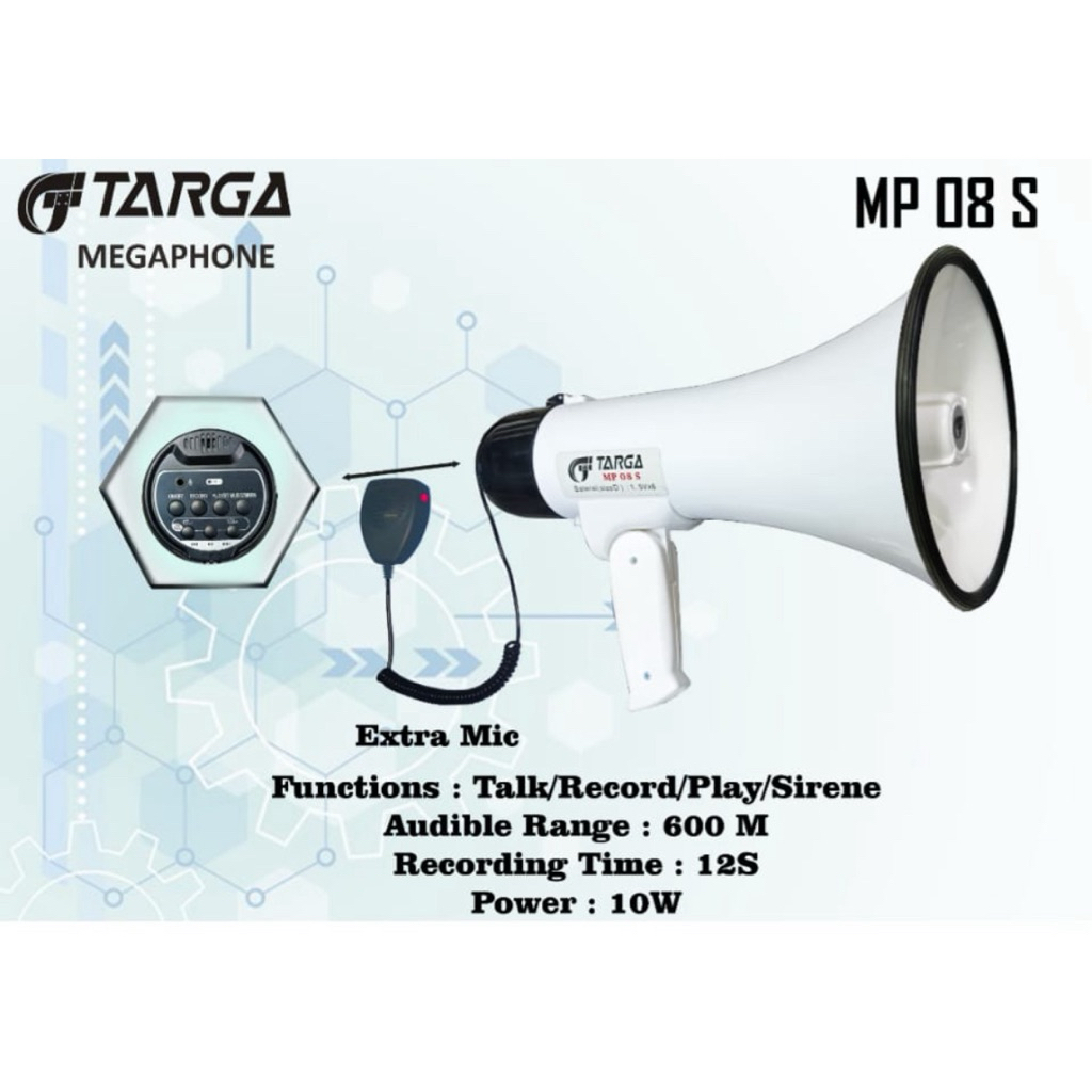 Megaphone Targa MP 08S