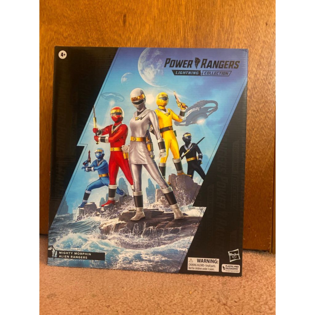 Hasbro power rangers lightning collection alien rangers original