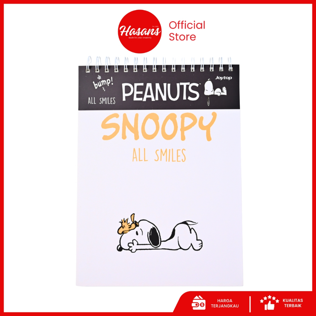Buku Sketsa / Buku Menggambar / Sketch Book A4 Snoopy / Buku Sketsa Gambar Snoopy / Buku Melukis A4 