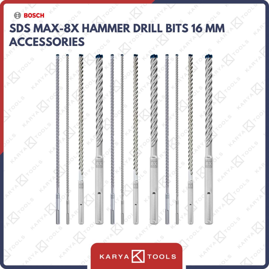 Bosch SDS MAX-8X Mata Bor Beton 16 MM