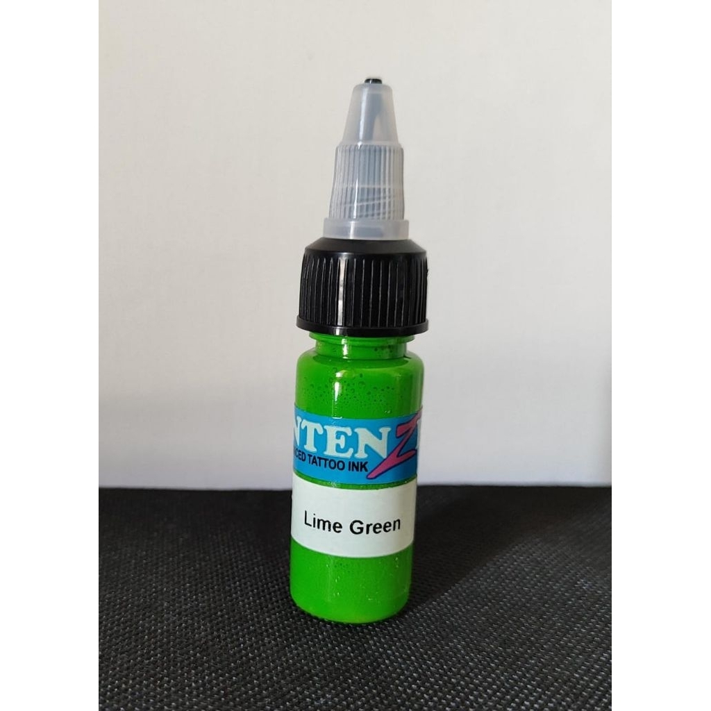 [100% ORIGINAL] 15 ML Tinta Tattoo INTENZE INK LIME GREEN Original USA tatto tato ink
