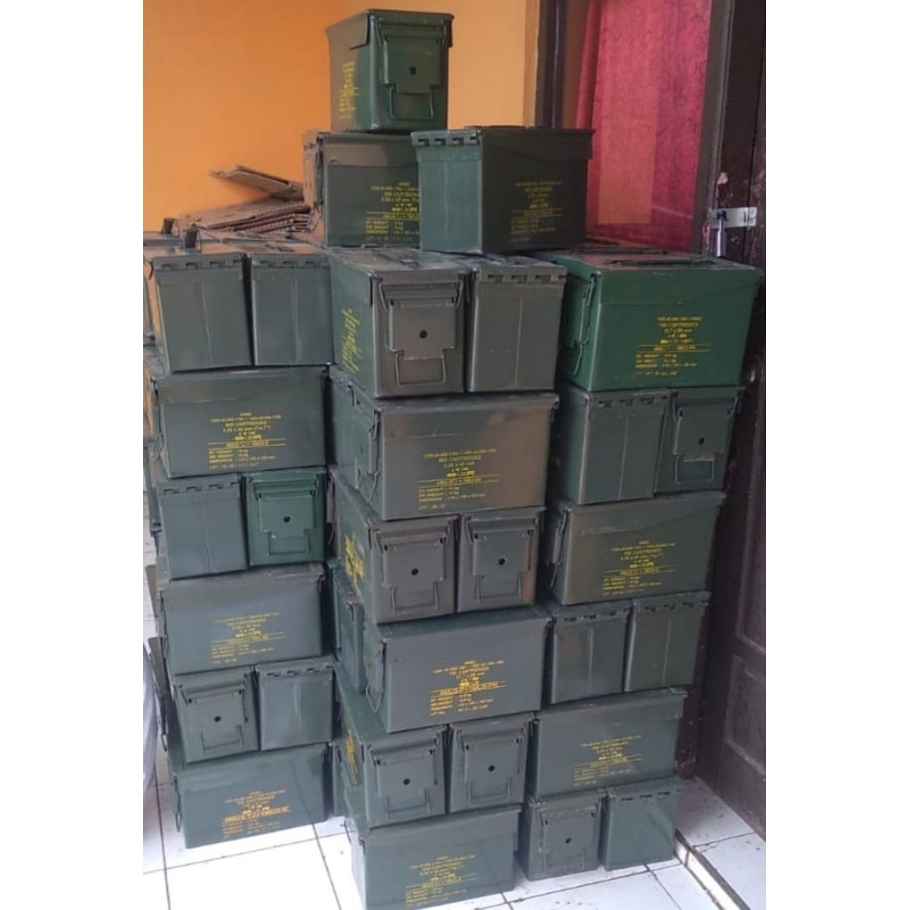 Kotak box pindad/Tool Box/kotak serbaguna bahan besi