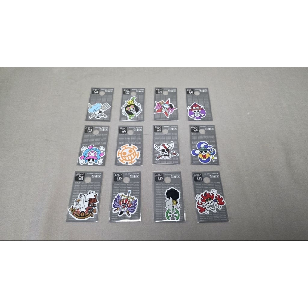 [NEW] Stiker One Piece Asli Mugiwara Store - Jolly Roger