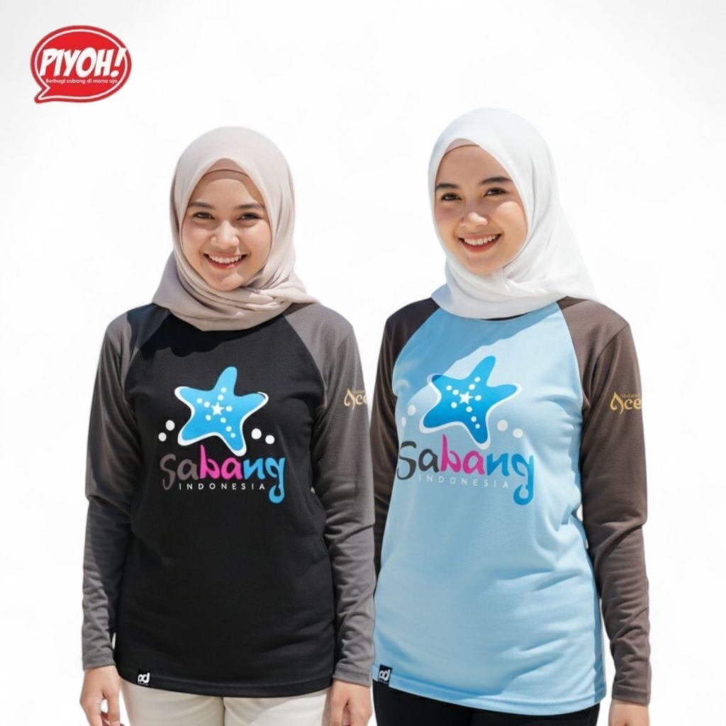 Kaos SABANG - PIYOH - Sabang Starfish (Lengan Panjang) UNISEX