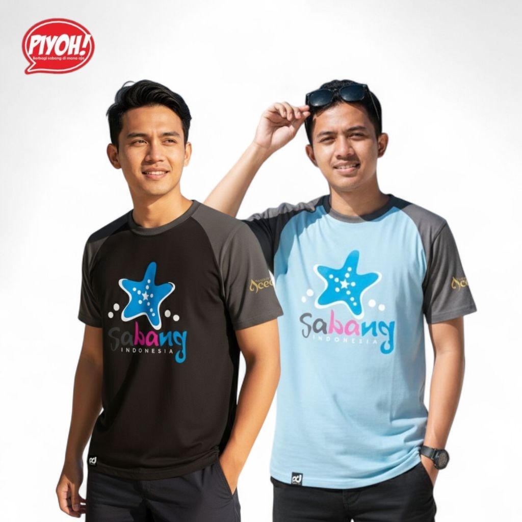 Kaos SABANG - PIYOH - Sabang Starfish (Lengan Pendek) UNISEX
