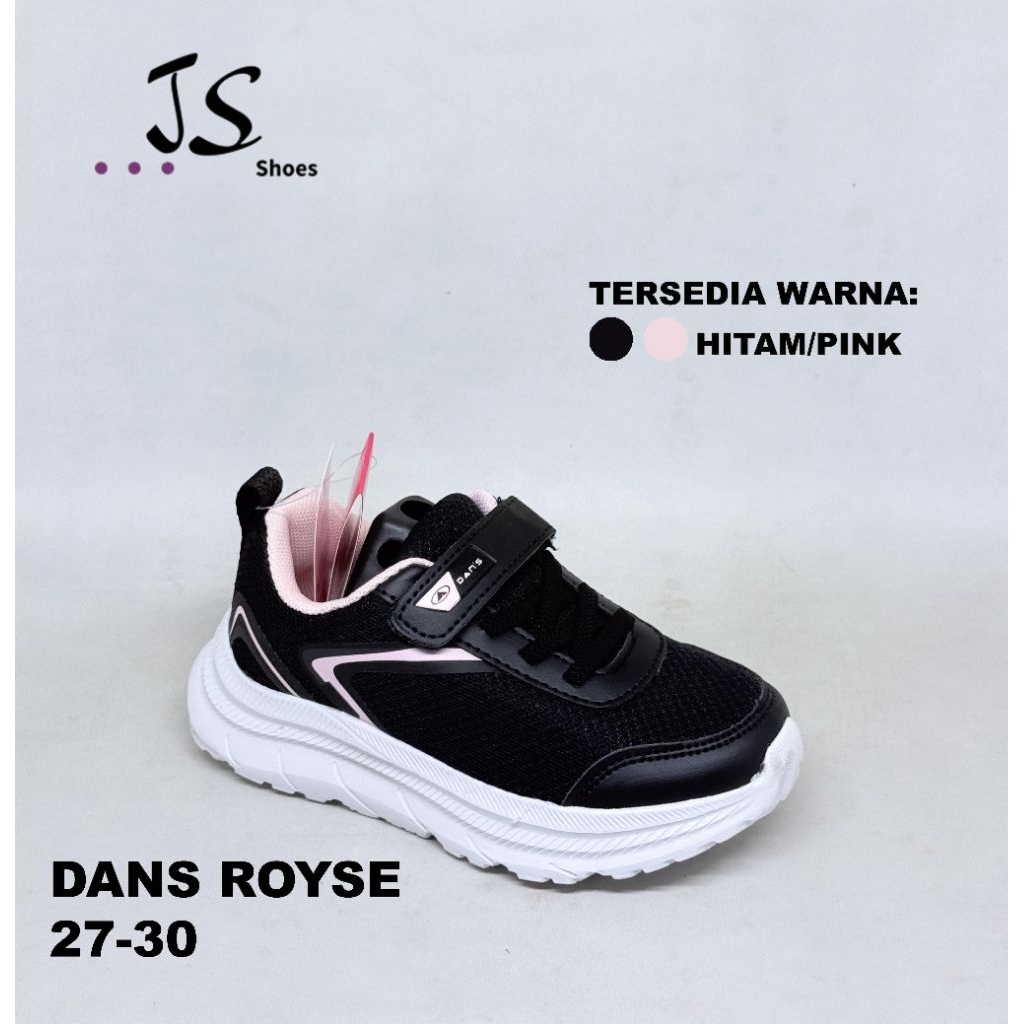 DANS ROYSE - SEPATU SNEAKERS SEPATU SEKOLAH ANAK CEWEK MERK DANS ORIGINAL