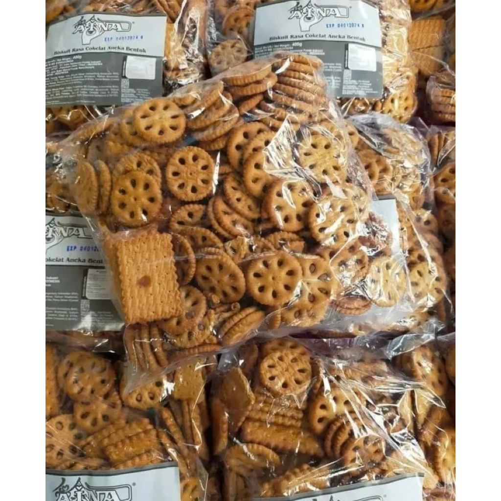 Biskuit cokelat inafood 400gr