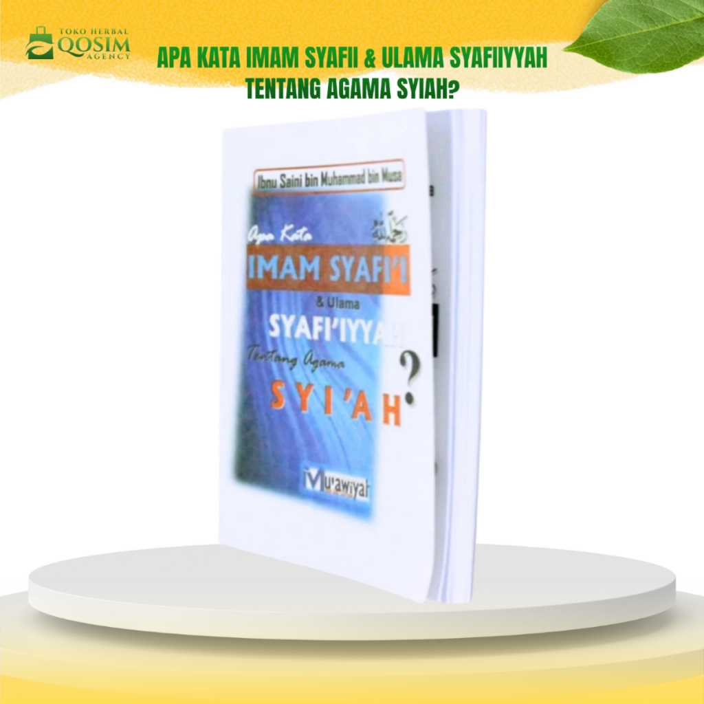 Buku Apa Kata Imam Syafii Tentang Syi'ah - Muawiyah Ori