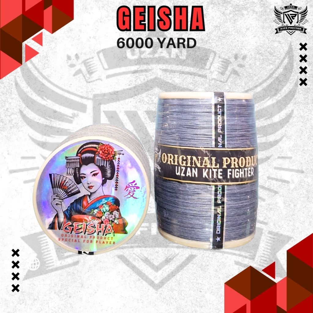 Gelasan Matot GEISHA bahan ABU 6000 yard