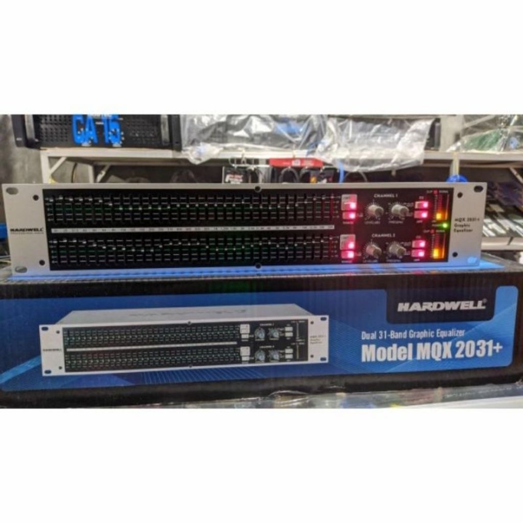 Equalizer Hardwell MQX 2031+ Original Equalizer Untuk Musik