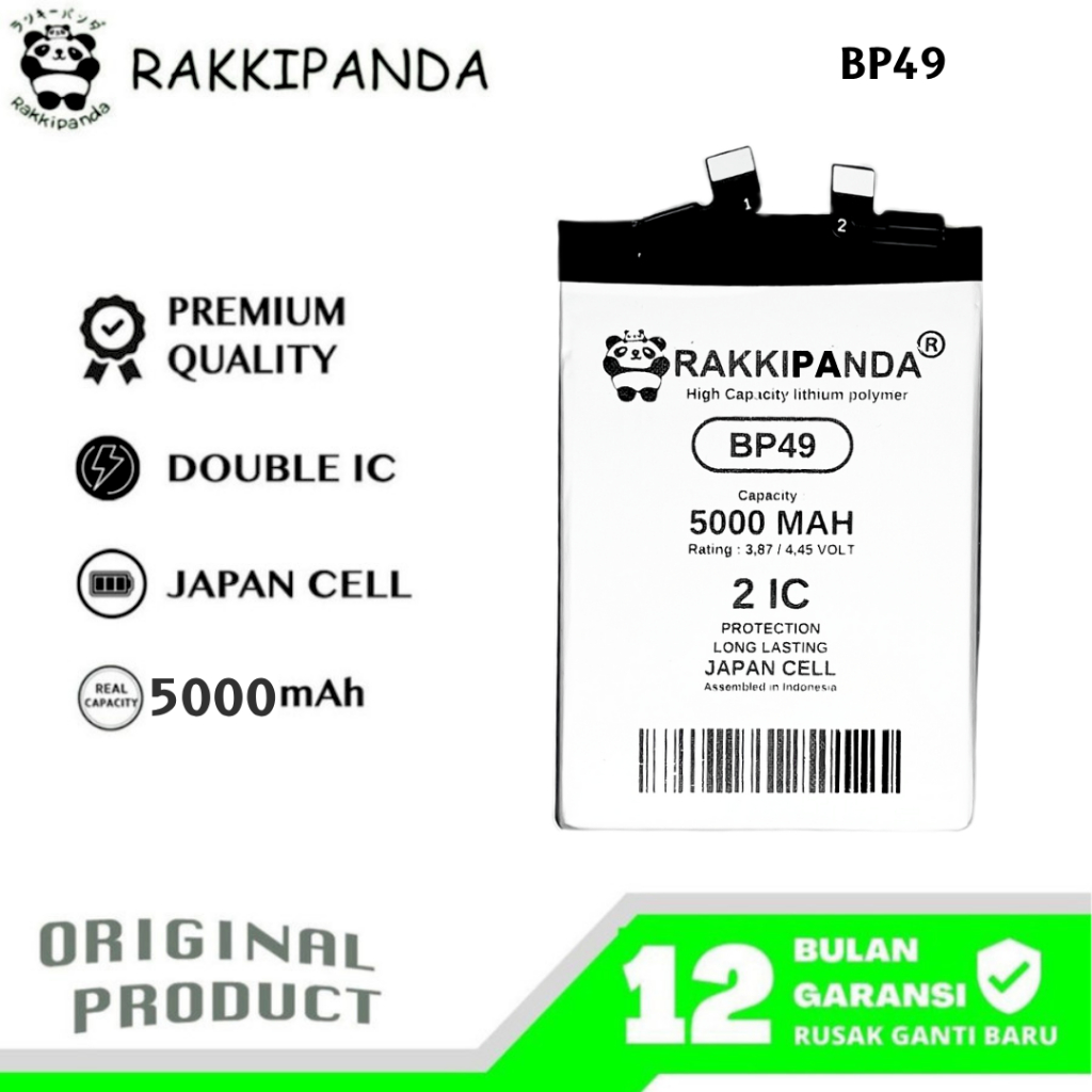 RakkiPanda - BP49 Poco F4 5G / Redmi K40S Batre Batrai Baterai