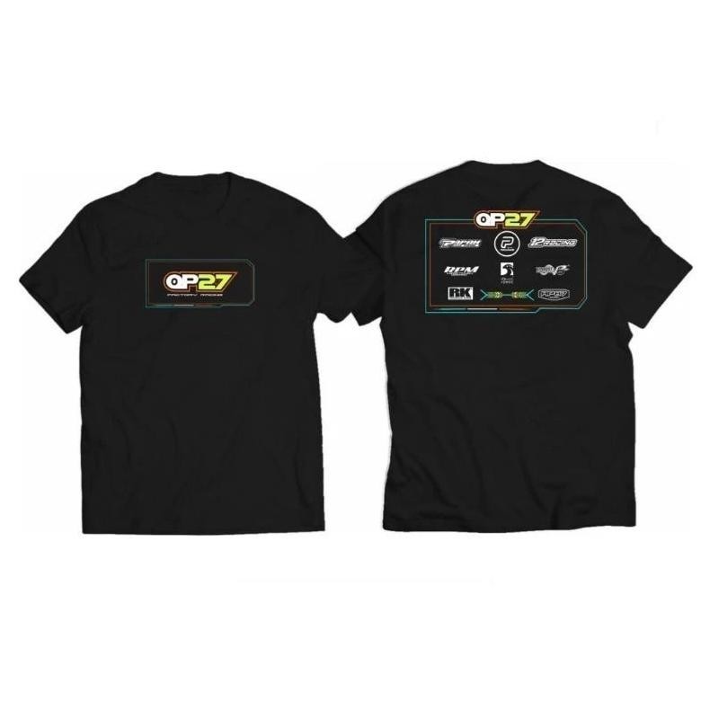 READY STOK Kaos Team Op27 Factory 2023 Limited Edition Baju Anak Dewasa Pria Wanita