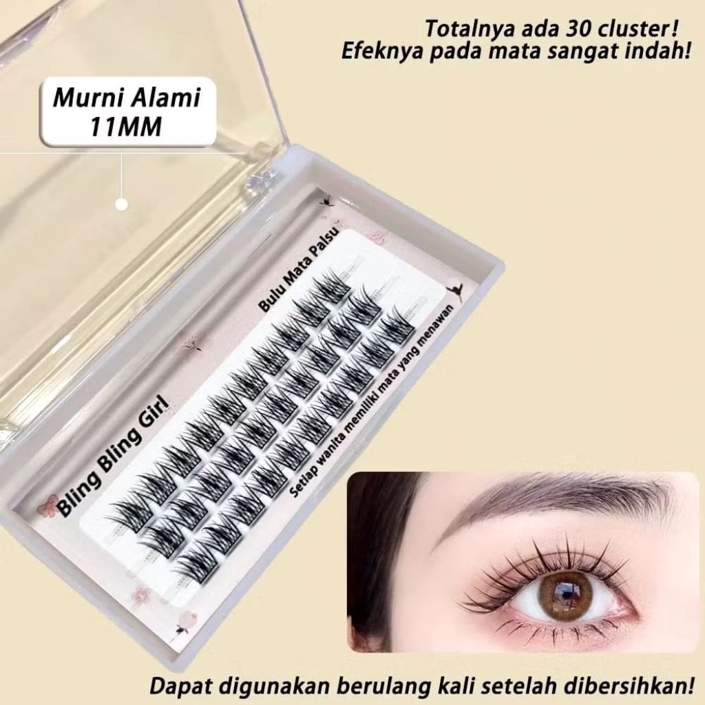 Riasan Mata Eyelash Extension - Bulu Mata Palsu Bling Bling Girl