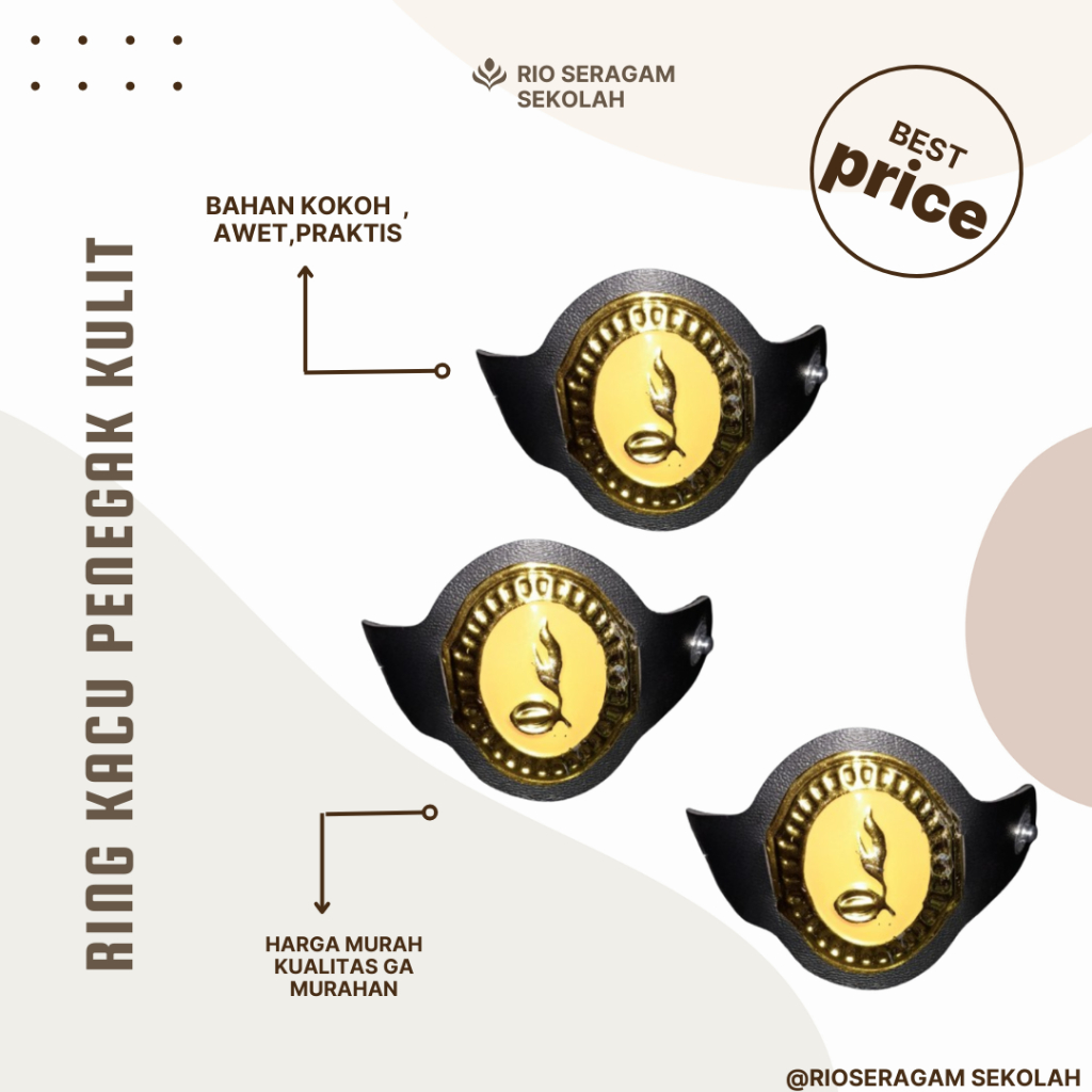 RING KACU SMA/ RING KACU PRAMUKA/ RING KACU PENEGAK/RING KACU/RING HASDUK/RING DASI PRAMUKA/RING TUN