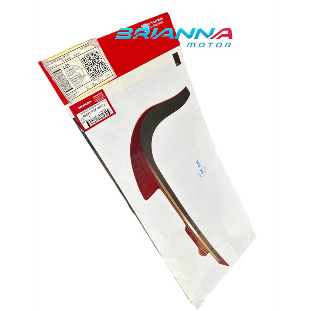STRIPING BODY KANAN TYPE 2 SCOOPY K2F 86831 K2F NB0ZA
