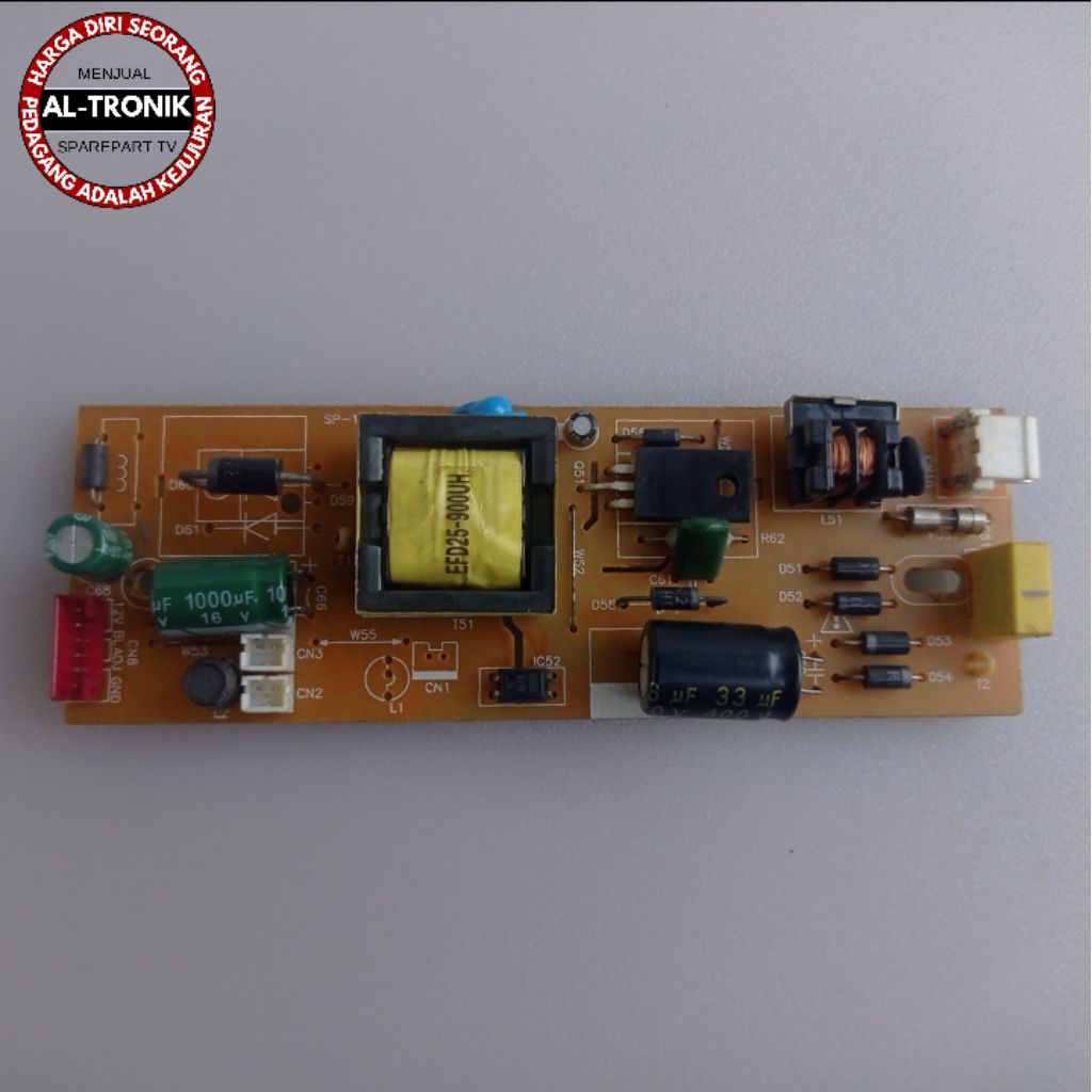 POWER SUPPLY TV LED ICHIKO 17 INCH PSU REGULATOR POWER SUPLAY SP-1345DB