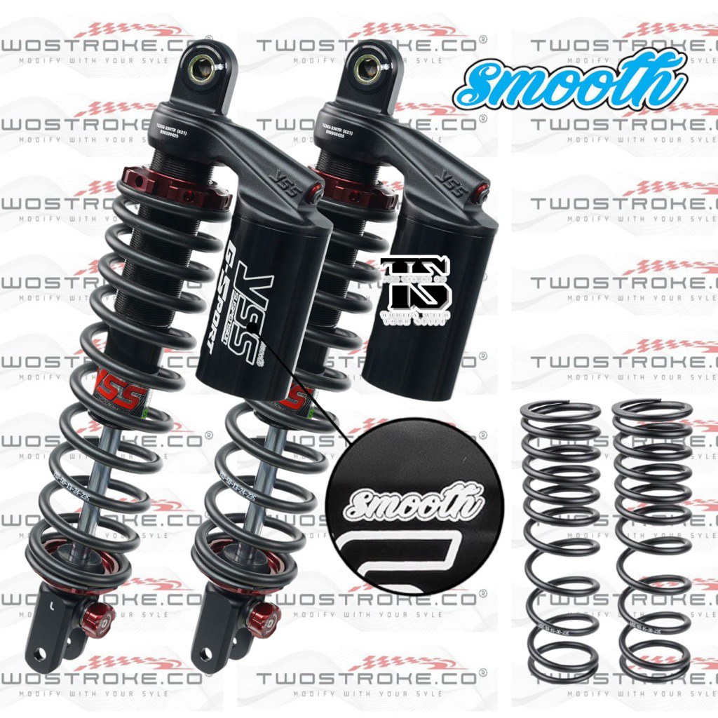 Shock YSS G Sport Yamaha Xmax Black Series // Shock YSS GSport Yamaha Xmax 350 Mm Black Series Origi