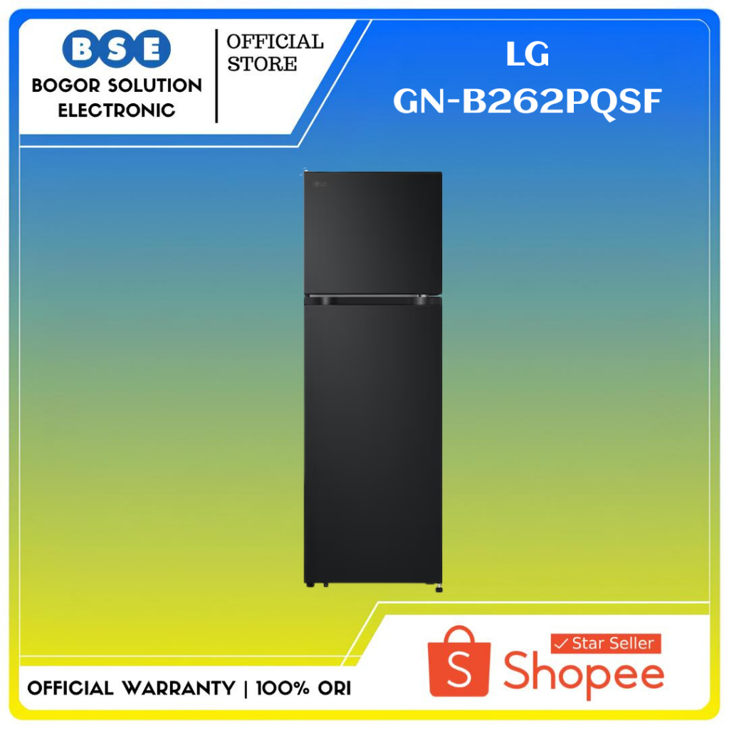 LG GN-B262PQSF Door Cooling LG Kulkas Inverter 2 Pintu GNB262PQSF