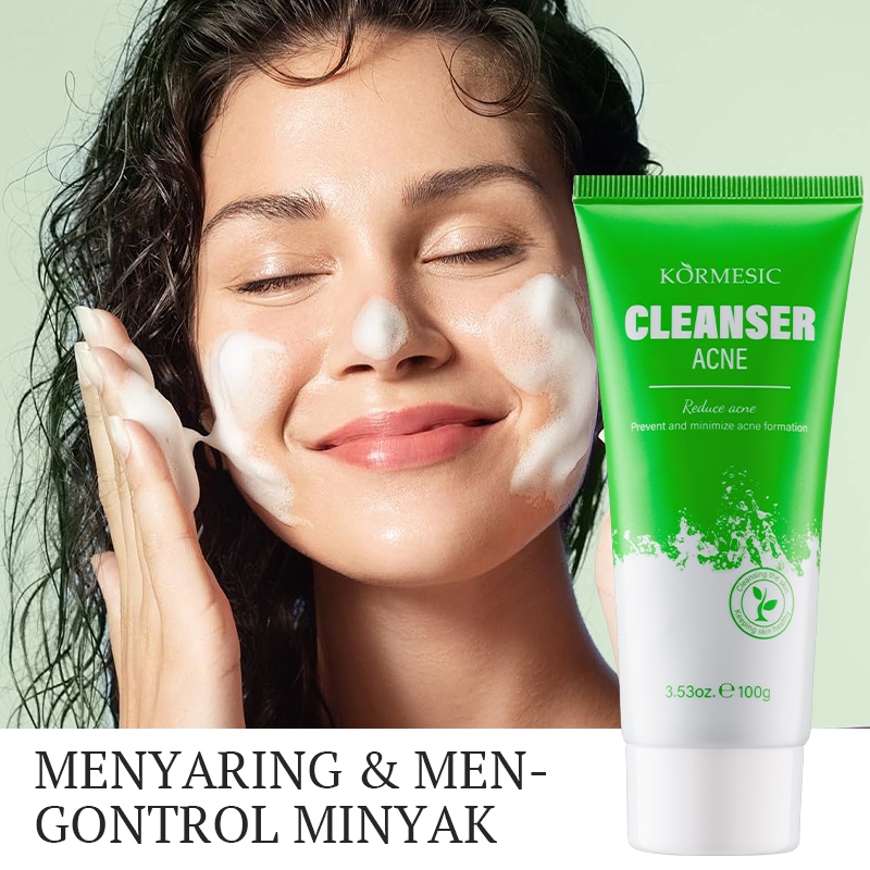 Nusantara BPOM Pembersih Wajah Anti Jerawat Eksfoliasi