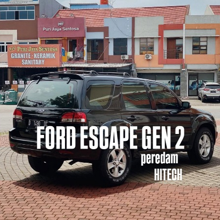 AKSESORIS MOBIL FORD ESCAPE GEN 2 - HITECH PEREDAM PANAS DAN GETARAN KAP MESIN MOBIL